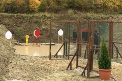swimming or shooting?