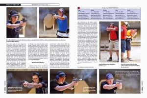 Munich City Championships - Picture of Caliber Magazine article