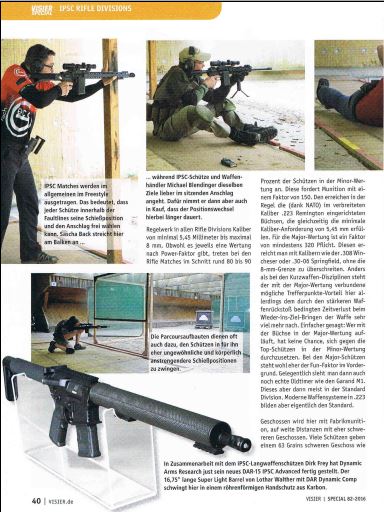 Visier Special IPSC 82-2016 Rifle