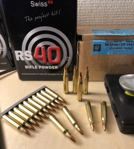 .223Rem Handload - 52grs RWS and RS40